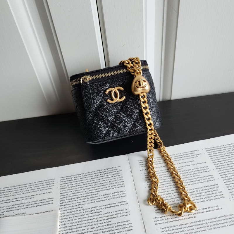 Ch*el cosmetic bags